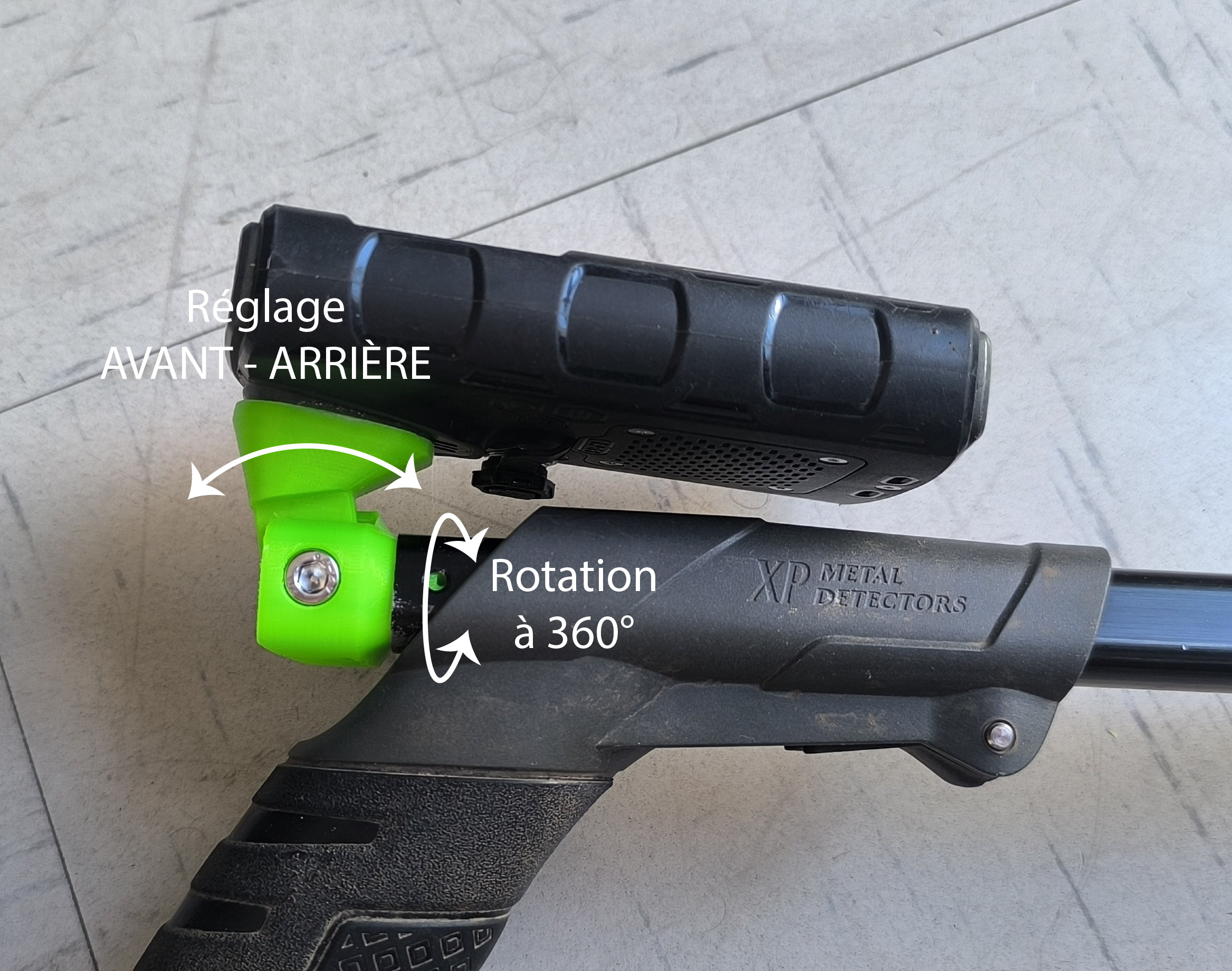 Support de télécommande détection orientable MULTI-AXES - AV-AR