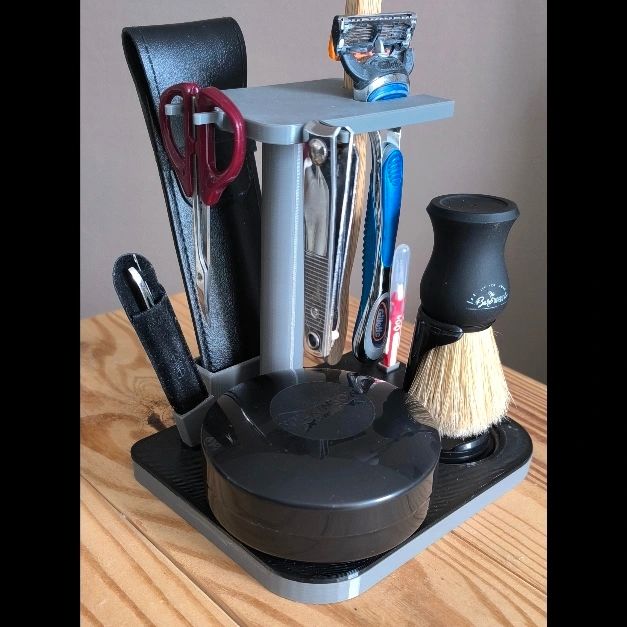 Porte accessoires de beauté pour homme