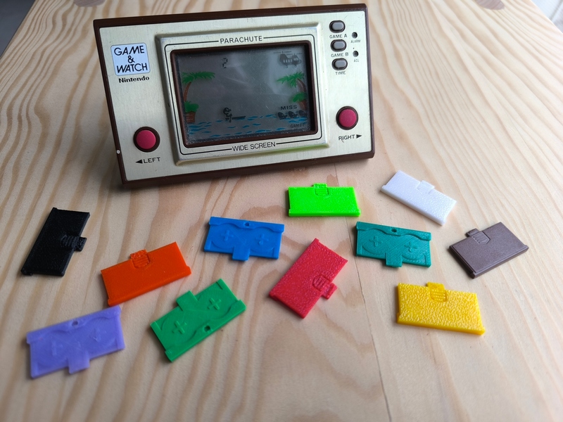 Caches Piles Game & Watch de Nintendo