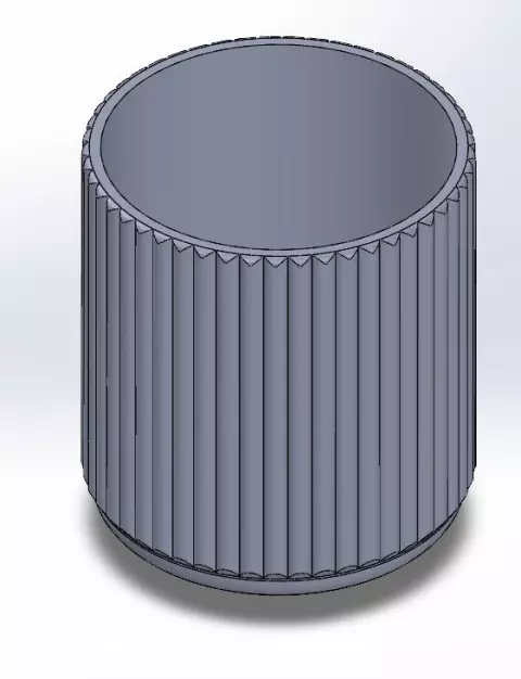 POT USTENSILES H180 — Pot de rangement pour ustensiles de cuisine, hauteur 180 mm.