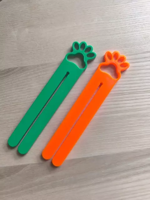 FERME SACHET PÂTÉ CHAT — Lot de 2 clips pour refermer hermétiquement les sachets de pâtée pour chat.