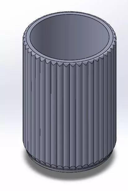 POT USTENSILES H130 — Pot de rangement pour ustensiles de cuisine, hauteur 130 mm.